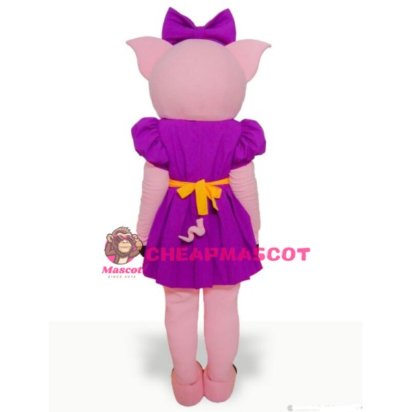 Super Beautiful Pig Mascot Costume
