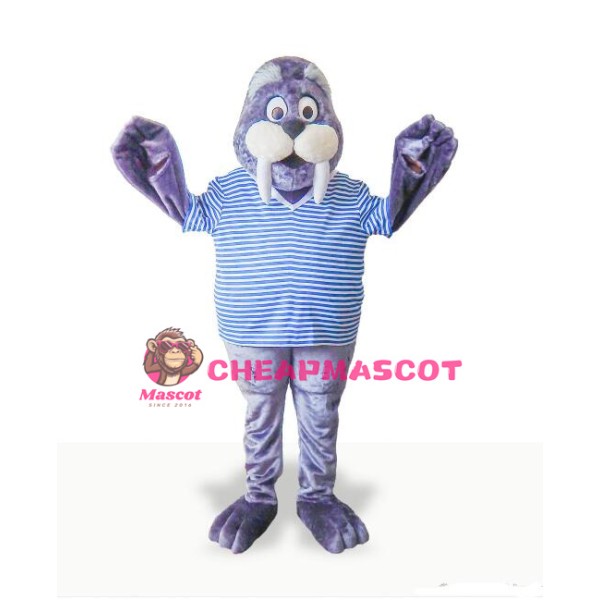 Happy Walrus Mascot Costume