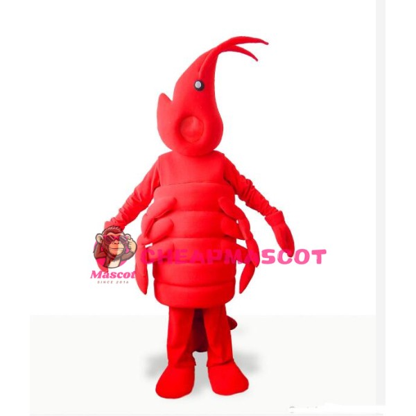 Shrimp Mascot Costume