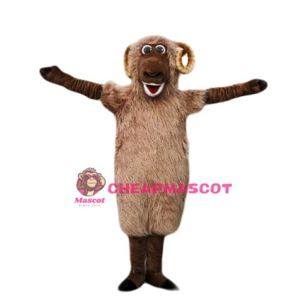 Happy Lightweight Sheep Mascot Costume