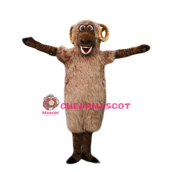 Happy Lightweight Sheep Mascot Costume