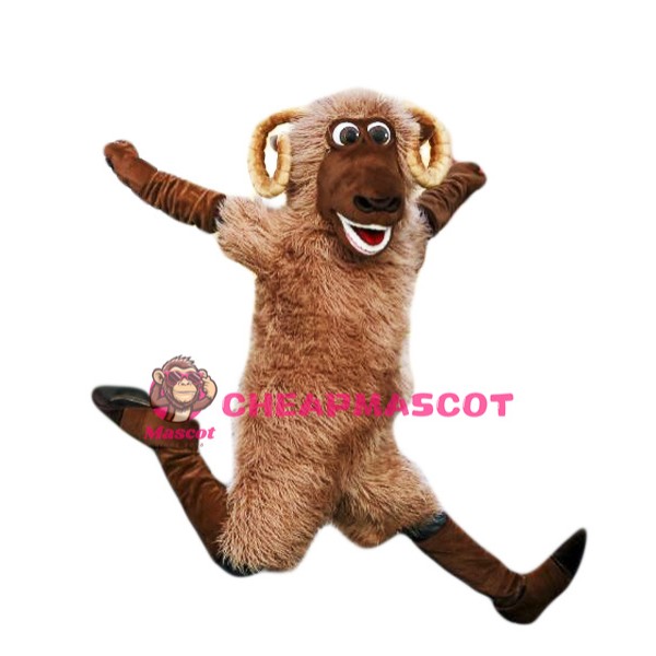 Happy Lightweight Sheep Mascot Costume