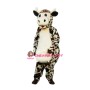 Friendly Cow Mascot Costume