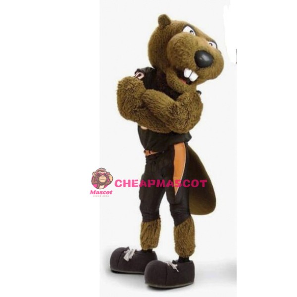 Sport Beaver Mascot Costume