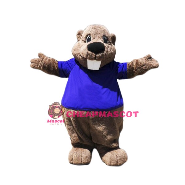 Lightweight Beaver Mascot Costume
