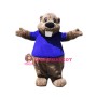 Lightweight Beaver Mascot Costume