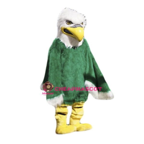Green Eagle Mascot Costume