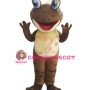 Brown Lightweight Frog Mascot Costume