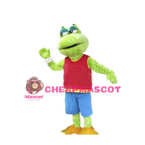 Cute Animal Frog Mascot Costume