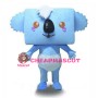 Baby Blue Koala Mascot Costume