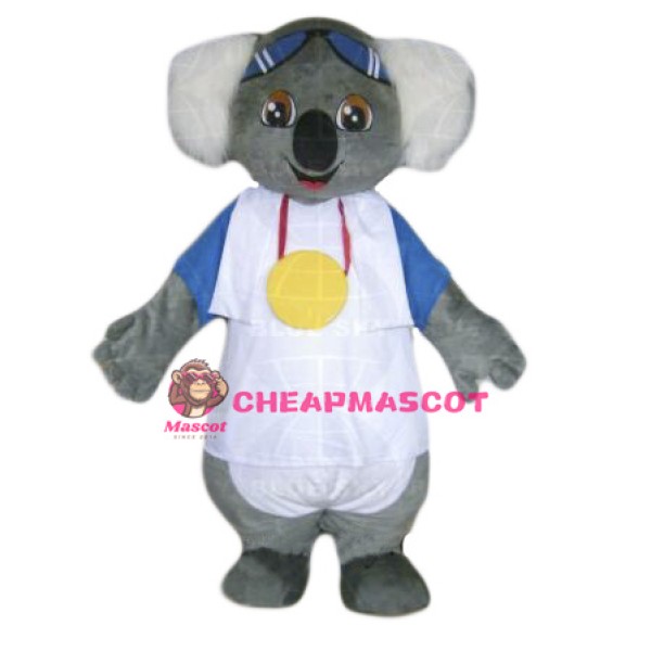 Cute Cartoon Koala Mascot Costume