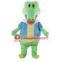 Green Alligator Crocodile Mascot Costume