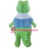 Green Alligator Crocodile Mascot Costume