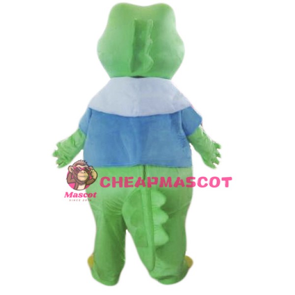Green Alligator Crocodile Mascot Costume
