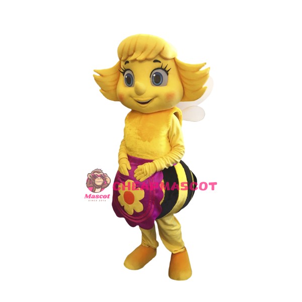 Beautiful Female Bee Mascot Costume