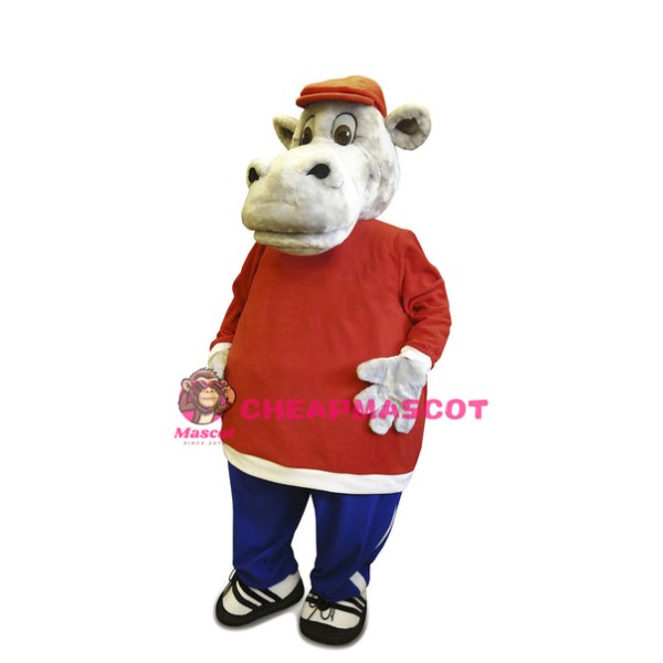 Hippo Mascot Costume