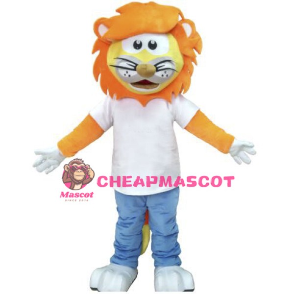 Professional Plush Lion Mascot Costume