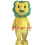 Green Hair Lion Mascot Costume