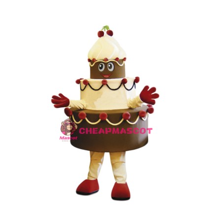 Birthday Cake Mascot Costume