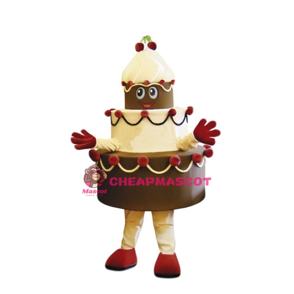 Birthday Cake Mascot Costume