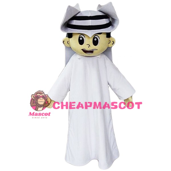 Arab Boy Mascot Costume