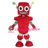 Red Robot Mascot Costume