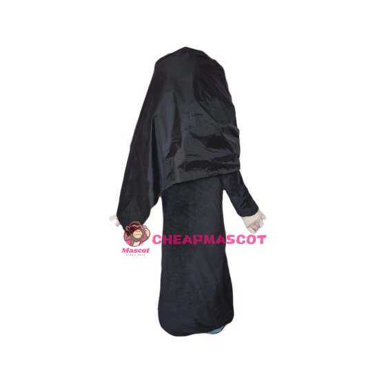 Black Clothes Arab Girl Mascot Costume