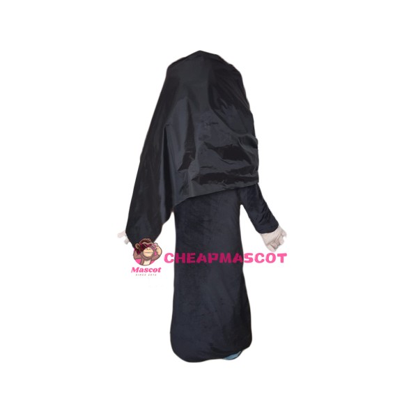 Black Clothes Arab Girl Mascot Costume