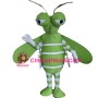 Green Mosquito Mascot Costume