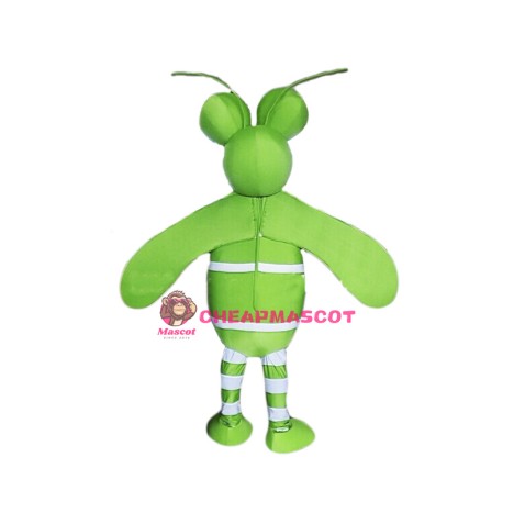 Green Mosquito Mascot Costume
