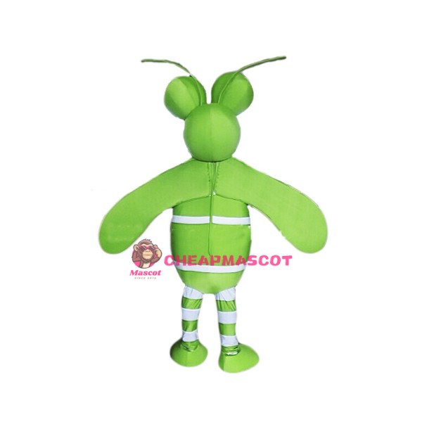 Green Mosquito Mascot Costume