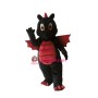 Lightweight Black Dragon Mascot Costume