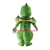 Lightweight Green Dragon Mascot Costume