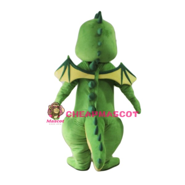 Lightweight Green Dragon Mascot Costume
