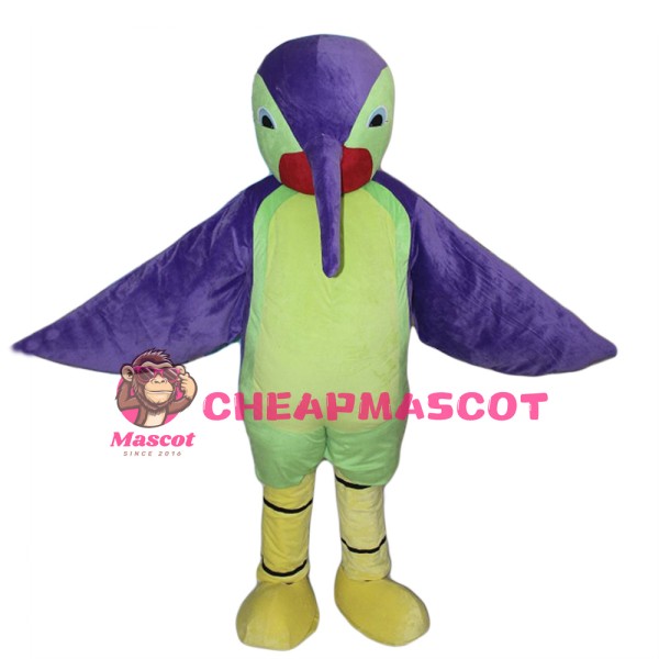 Colorful Roadrunner Mascot Costume