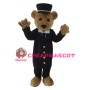 Adult Police Teddy Bear Mascot Costume