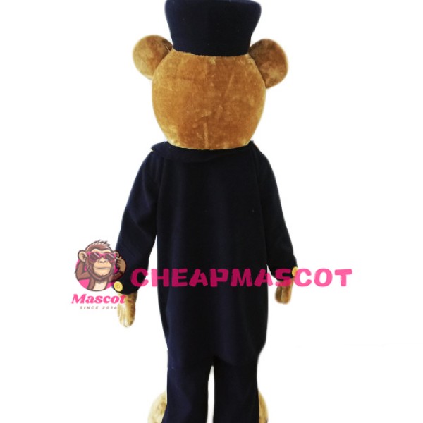 Adult Police Teddy Bear Mascot Costume