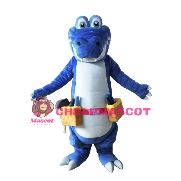 Worker Crocodile Mascot Costume