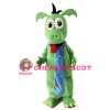 Cute Lightweight Green Dinosaur Mascot Costume