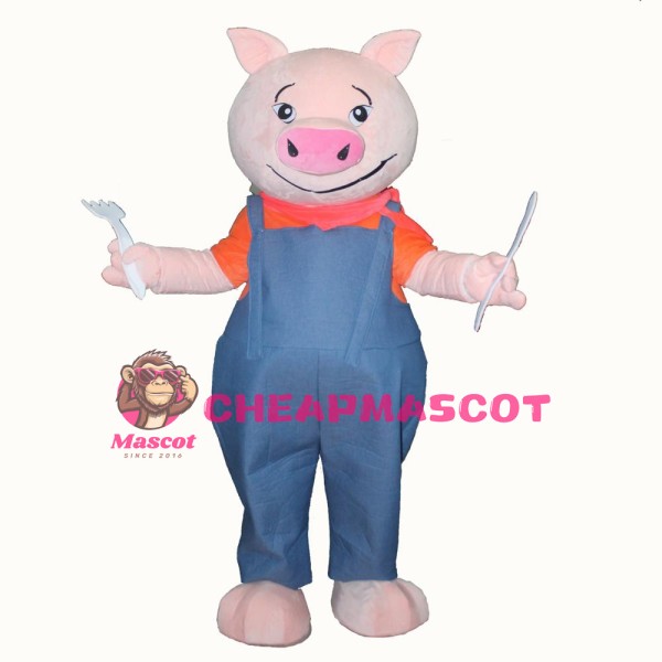 Pig Mascot Costume