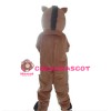 Brown Boar Mascot Costume