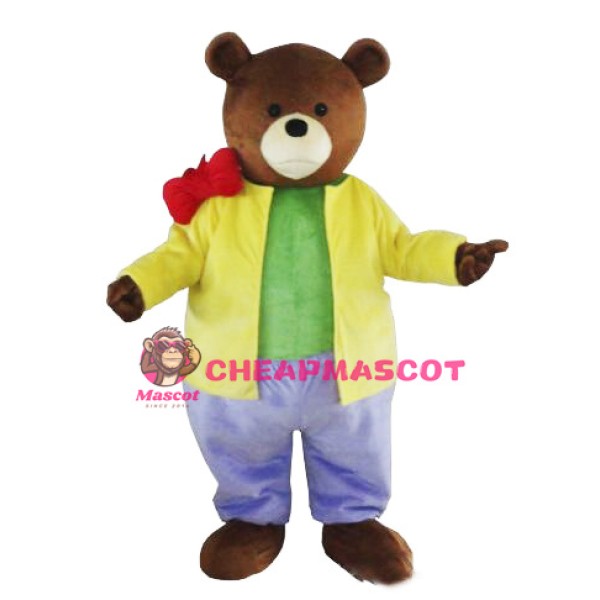 Brown Bear Mascot Costume