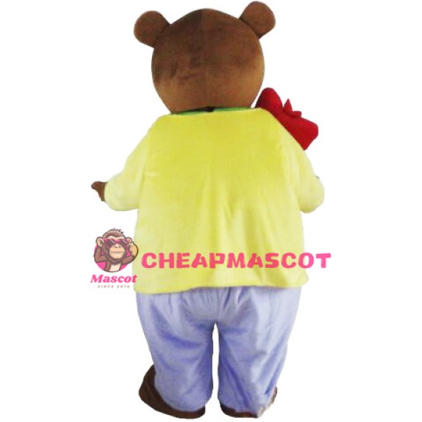 Brown Bear Mascot Costume
