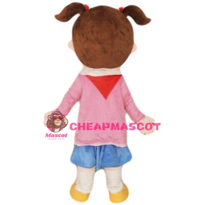 School Girl Mascot Costume