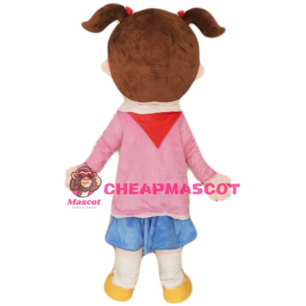 School Girl Mascot Costume