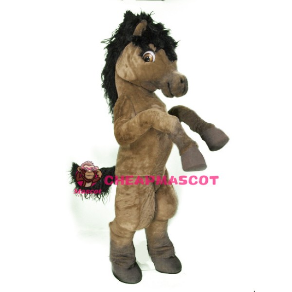 Brown Horse Mascot Costume