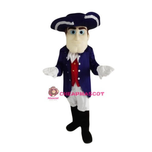 The Friendly Patriot Mascot Costume