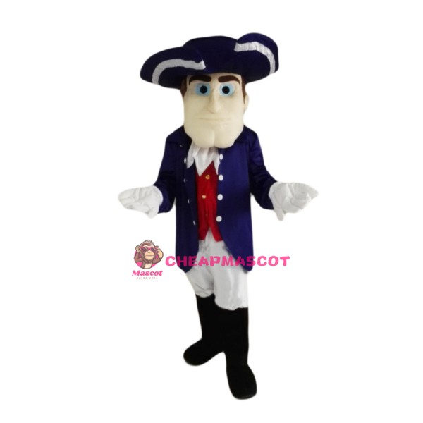 The Friendly Patriot Mascot Costume