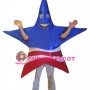 American Patriot Star Mascot Costume