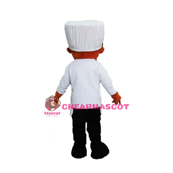 Young Chef Man Mascot Costume
